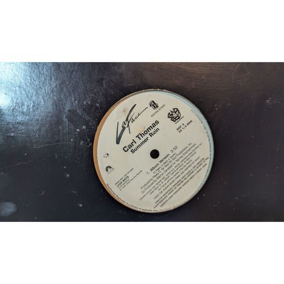 Carl Thomas – Summer Rain 12" Vinyl Promo Single 2000 LaFace Bad Boy R&B Hip Hop - Picture 3 of 3